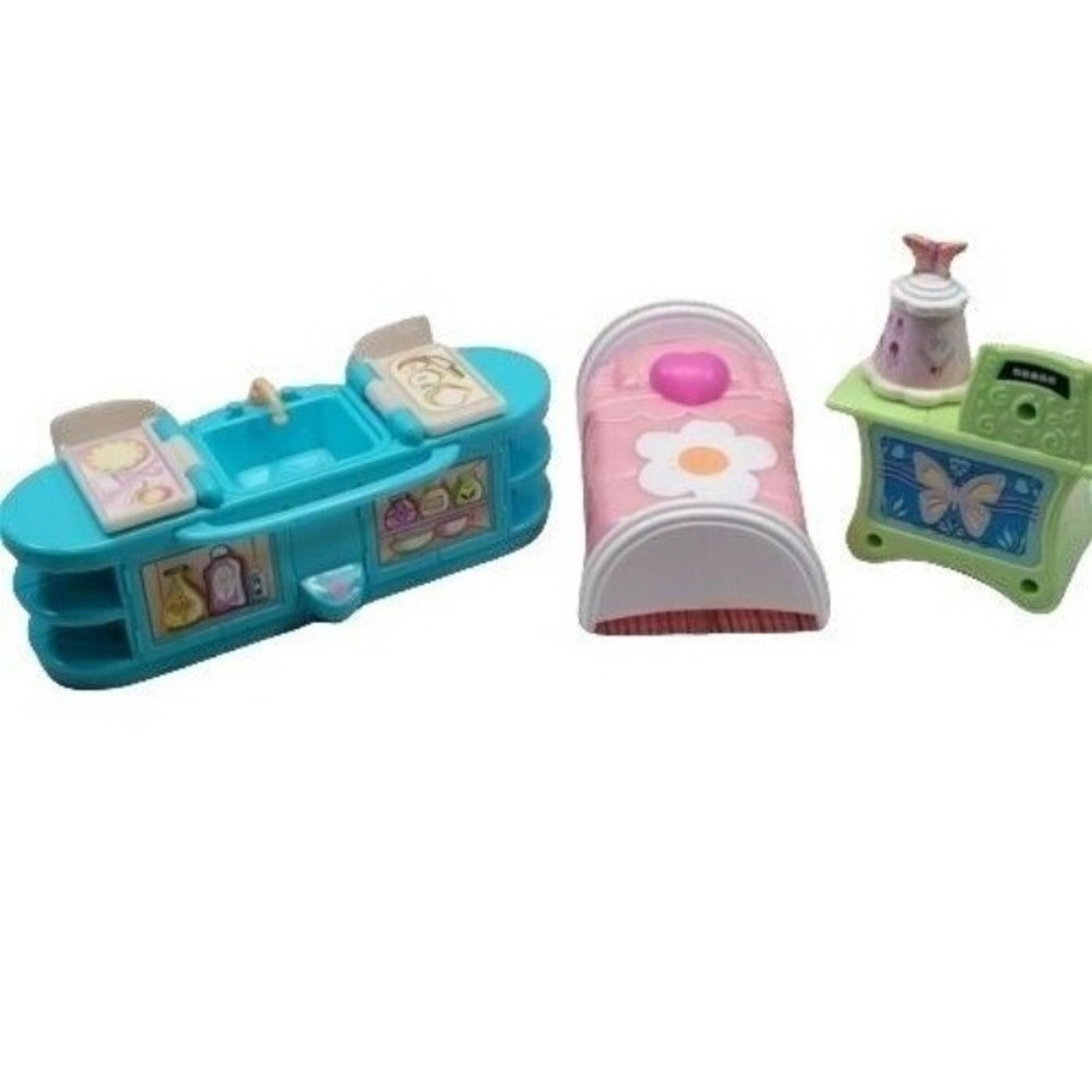 MLP My Little Pony Celebration Castle Dollhouse Furniture Kitchen Sink Bed